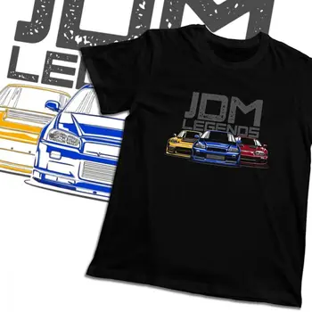 Módny Dizajn JDM Legenda T Shirt Klasické Japonské Sportcar Hip Hop T-Shirt