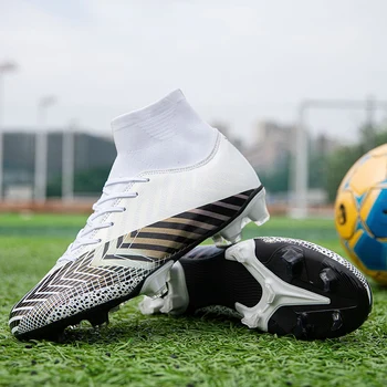 Na futbal, topánky, Športové topánky pre mužov Odbornú vysokú športovú obuv vysoko priedušná hornej futbal, topánky pre mužov topánky školenia