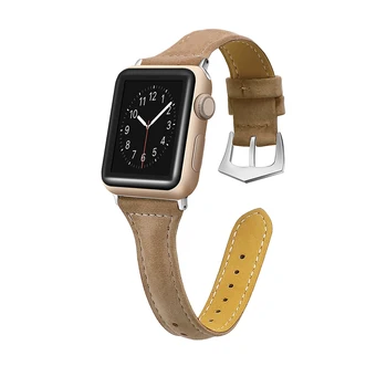 Na Hodinky iwatch Série 1 2 3 38 mm 42mm kožené watchbands pre apple hodinky kapela Klasické pánske dámske Náramkové Hodinky Náramok