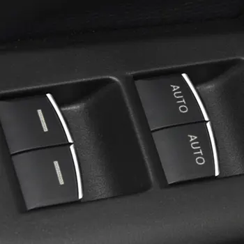 Na Honda CRV CR-V Roku 2017 - 2020 Občianske 2016 - 2020 Príslušenstvo 7Pcs/Set ABS Chrome Auto Okno Výťah Tlačidlá Flitrami Výbava Nálepky
