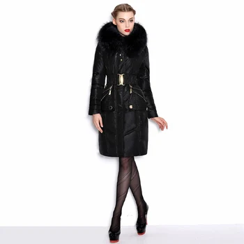 Na predaj Royalcat 2019 Zimná Bunda Ženy Nadol bundy Fox Kožušiny dole kabát Žien Nadol Bundy dole parkas Kabát vrchné oblečenie