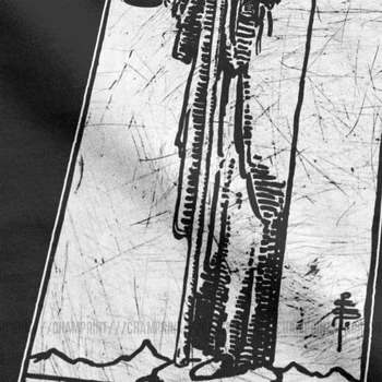 Na Pustovník Tarot Karty T-Shirt Major Arcana veštenie Okultné T Košele pre Mužov Bavlna Tričká Krátky Rukáv Topy Darček