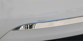 Na rok 2013--2019 pre Volvo S60 S60L Vysoko kvalitnej nerezovej ocele Zadný nárazník Veko Krytu Výbava Chvost brány, trim