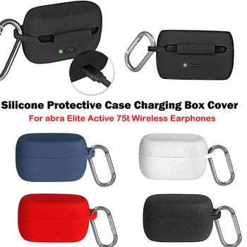 Nabíjanie Box Mäkké Silikónové Skladovanie Účtovná Prenosné Bluetooth Slúchadlo Pokrytie Cestovných Scratchproof Pre Ja podprsenka Elite Aktívne 75t