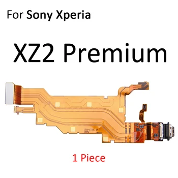 Nabíjanie pomocou pripojenia USB Port Dock Konektor Nabíjačky Rada Flex Kábel Na Sony Xperia XA2 XA1 XZ3 XZ2 XZ1 XZS XZ Premium Kompaktný Ultra Plus