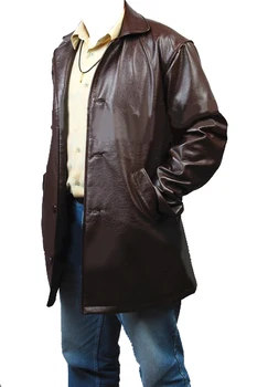 Nadprirodzené Cosplay Kostým Dean Winchester Pleather Bunda, Kabát Cosplay Kostým Pre Dospelých Halloween Karnevalové Oblečenie