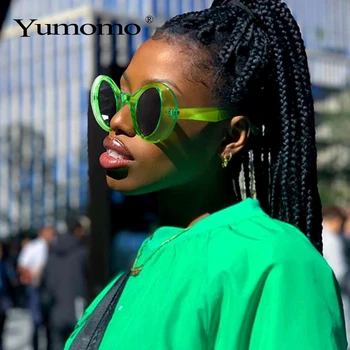 Nadrozmerné Punk slnečné Okuliare Ženy Muži 2020 Dizajnér Značky Vintage Oválne Slnečné Okuliare Retro Kolo Odtiene UV400 gafas de sol mujer