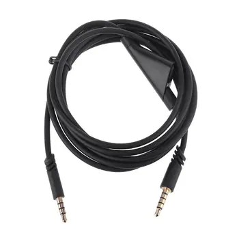 Nahradiť Audio Slúchadlá Kábel s Tlačidlo Mute Funkcia pre Astro A10 A40 G233 Herné Headset Príslušenstvo