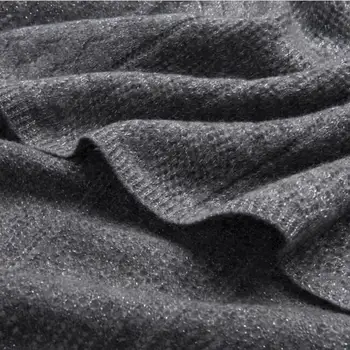 Naizaiga wholesell vlna biela sivá pletenie tuhej zime Duté jeseň krúžok šatky, QYR9