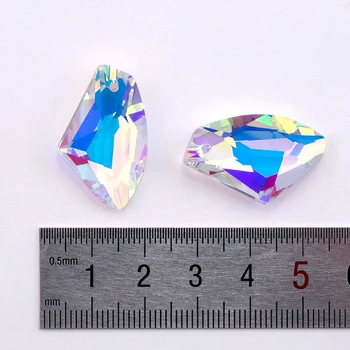 Najlepšia kvalita 19 mm 27mm crystal Galactic Vertical Prívesok Rakúsko sklenené korálky drahokamu na Šperky, takže diy Náušnice zistenia