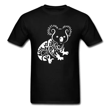 Najlepšie Najnovších Topy Tričko Mužov Tees AU Koala T-Shirt Roztomilý Grafiky Zvierat Tričko Bavlna O Krk Dospelých T Shirt Módne 2018