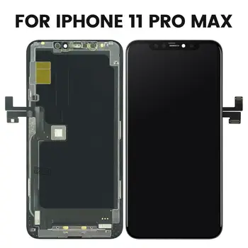 Najlepšie OEM Displej Pre iPhone X/11/Pro/Max LCD Obrazovka s 3D Dotykový Displej Digitalizátorom. Výmena Za iPhone 11 LCD Displej
