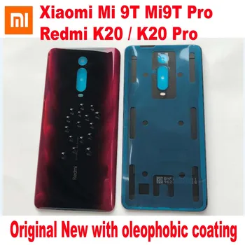 Najlepší Pôvodný Xiao Mi 9T Mi9T Pro Späť Kryt Batérie Redmi K20 Pro 3D Sklenený Panel Zadné Dvere Prípade Bývania Veko s Lepidlo
