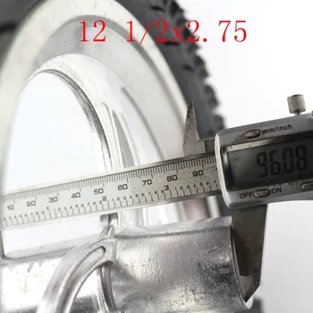 Najnovšie 12 1/2*2.75 koleso 12 1/2 x 2.75 Predné a Zadné koleso montáž na Orysovanie Dirt Bike Rakety, MX350 MX400 Mini Dirtbike