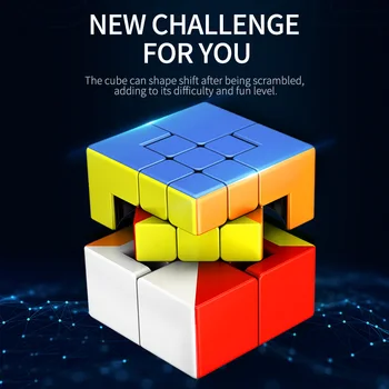 Najnovšie 2020 MoYu Bábkové 2x2 3x3 Obviazanú Magic Cube Meilong 2x2x2 3x3x3 Cubo Magico Mixup Rýchlosť Cube Puzzle Challenge Deti Hračky