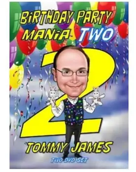 Narodeninová Párty Mania 2 Tommy James (2 DVD), kúzelnícke triky
