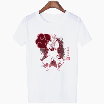Naruto Akatsuki Pein Naruto Anime Uchiha Sasuke T Shirt Ženy Ženskej Hip Hop Femme Oblečenie Tričko Zábavné Harajuku Bežné T-shirt