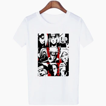 Naruto Akatsuki Pein Naruto Anime Uchiha Sasuke T Shirt Ženy Ženskej Hip Hop Femme Oblečenie Tričko Zábavné Harajuku Bežné T-shirt