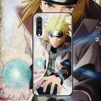 Naruto Manga obal pre Samsung A50 A60 telefón prípadoch Japonskom Anime Sasuke Tvrdeného Skla Prípade Coque pre Samsung A70 zadný kryt Coque