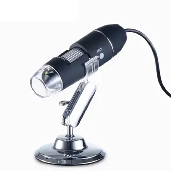 Nastaviteľné 1600X 2MP 1080P 8 LED Digitálny Mikroskop Typ-C/Micro USB zväčšovacie sklo Elektronické Stereo USB Endoskop Pre Telefón, PC