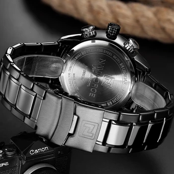 NAVIFORCE Luxusné Módne Značky Quartz Analógové Hodinky Mužov z Nehrdzavejúcej Ocele Muž Hodiny Vojenské Športové Náramkové hodinky Relogio Masculino