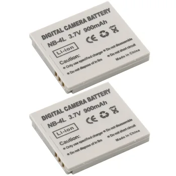 NB-4L Batéria + Nabíjačka pre CANON PowerShot ELPH 300 HS IXUS 220 SD200 SD300 SD400 SD430 BEZDRÔTOVÝ SD450 SD600 SD630 SD75