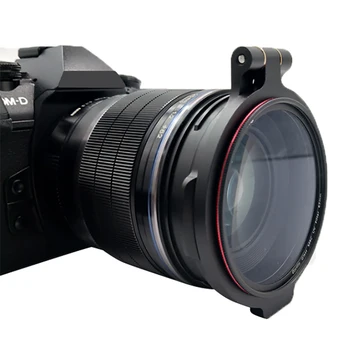 ND Rýchle Uvoľnenie Spínača Držiaku Objektívu Filter pre DSLR Fotoaparát Fotografovanie Objektív Držiak 77MM