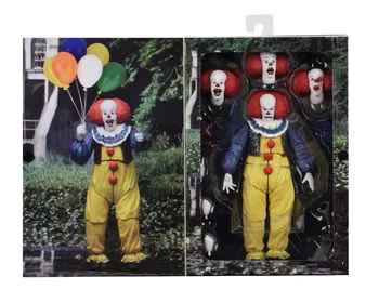 Neca 1990 VER Pôvodné Stephen King je To Pennywise Joker klaun Staré Vydanie Akcie Obrázok Hračky, Bábiky 18 cm