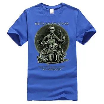 Necronomicook Lovecraft Cthulhu Tričko Lacné Muži Móda Tlačené T-Shirt Čistej Bavlny Pohodlné Tee-Shirts Christams Deň