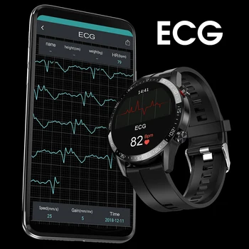 Neenbo L13 Smart Hodinky Mužov, Vodotesný IP68 EKG PPG Bluetooth Hovor Krvného Tlaku, Tepovej frekvencie, Fitness Tracker športové Smartwatch