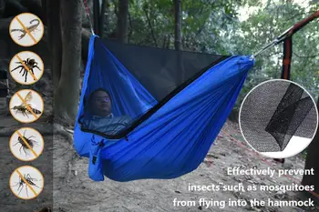 Nekonečnú Cestu Ultralight Outdoor Camping hojdacia sieť s moskytiérou 2 Osoby hojdacia sieť 200 KG nosnosť s hojdacia sieť Popruhy