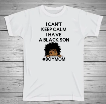 Nemôžem Udržať Pokoj mám Čierne Syn #Chlapec, Mama Graphic Tee nemôžem Dýchať tričko Rešpektovať všetky