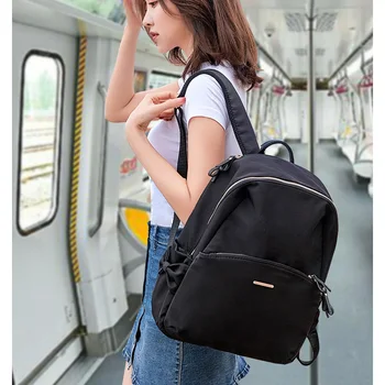 Nepremokavé 15.6 palcový notebook ženy batoh dizajnér batohy ženy vysokej kvality oxford ružový cestovný batoh taška