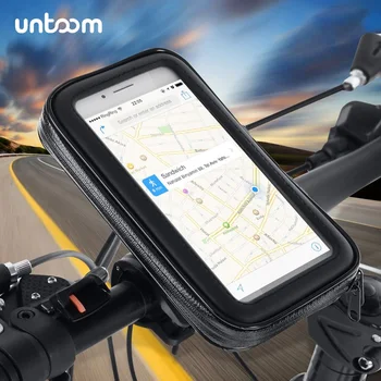Nepremokavé Cyklistické Mobilný Telefón Držiak na Motocykel Taška na Riadidlá puzdro pre iPhone Xs Xr X 8 7Plus Bicykli Telefón Mount pre Samsung S9 S8