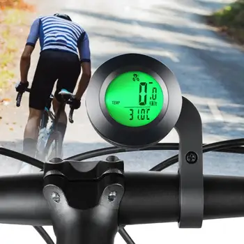 Nepremokavé Cyklistické Počítač S LCD Digitálny Displej Bicykel počítadlo kilometrov Rýchlomer Cyklistické Bezdrôtový Stopky Jazdecké Príslušenstvo