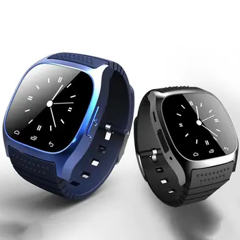 Nepremokavé Smartwatch M26 Bluetooth Smart Hodinky Denne vodotesný LED Displej Pre Android Telefónu