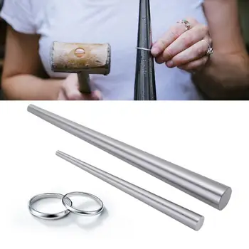 Nerezový Krúžok zväčšovacieho prístroja Stick Tŕň Sizer Nástroj pre Šperky Robiť a Prsteň Tvorí DIY Praktické Nástroje, Šperky