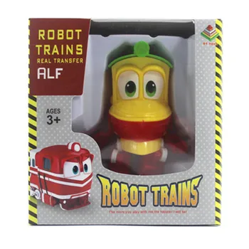 NEW horúce 6pcs/set Robot Vlaky Transformácie Kay Alf Dynamické Vlak Rodiny Deformácie Vlak Auto akcie obrázok hračky hračky bábiky