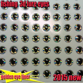 New najkrajšie ryby oči 3d lure lietať oči veľkosť:4 mm,5 mm 6 mm množstvo:500pcs/veľa
