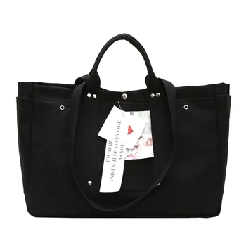 Newhotstacy Taška 072519 plátno slobodné ženy taška cez rameno nakupovanie kabelka jediný ramenný tote bag