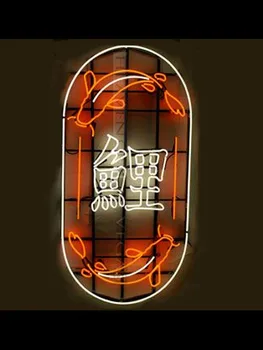 Neónový nápis Na Čínske kaprovité ryby Pivo Obchodné zobrazenie na Čítanie resterant svetlo inzerovať vlastné Vplyv Prilákať Vonkajšie Osvetlenie