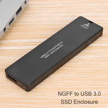 NGFF SATA M. 2-Typ-C 3.0/3.1 SSD Pevný Disk Prípade 2242 M2 2260 2280 Externý Pevný Disk, Uzatvorený Box pre PC Universal