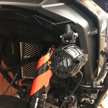 NICECNC Škvrny Svetla Zátvorkách Držiak Na KTM 1290 Super Adventure R S 16 17 2018 2019 2020 Black Rozšírenie Pozornosti Držiak