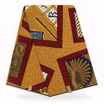 Nigérijský Čipky Textílie ASO EBI Afriky Bavlna Tlač Ankara Vysokej Kvality Naozajstný Tkaniva Vosk Pagne Africain Pagne Vosk Zaručená