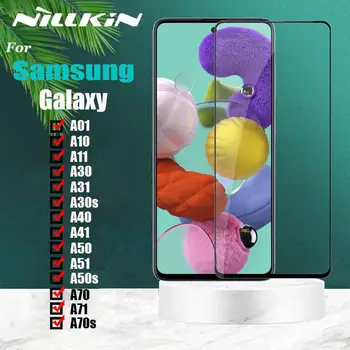 Nillkin Plné Pokrytie Tvrdeného Skla pre Samsung Galaxy A50/A51/A50s/A70/A71/70s/A30/A30s/A31/A41/A11 Sklo Screen Protector
