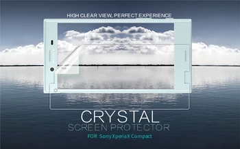 NILLKIN Xperia X Kompaktná Super Clear Anti-odtlačkov prstov Ochranný Film ALEBO Matný Screen Protector Film Pre Xperia X mini 4.6 palcový