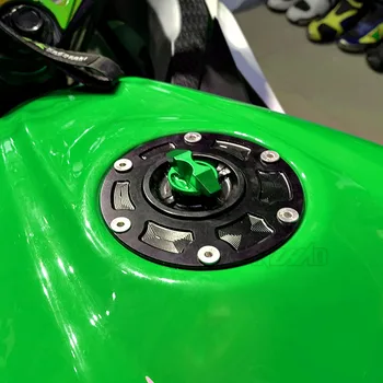 NINJA Motocykel Palivovej Nádrže Kryt Spp CNC Hliníkové Doplnky na Kawasaki Ninja 250 300 Z250 Z300 2017 2018 2019 2020 2021