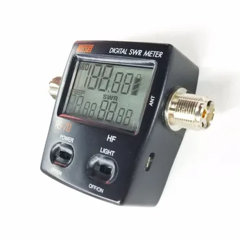 NISSEI SWR RS-70 Digitálne/Medidor De Energia obojsmerná Rádiová HF 1.6-60 MHz 200 W M Conector robiť tipo SWR Power Meter para Walki