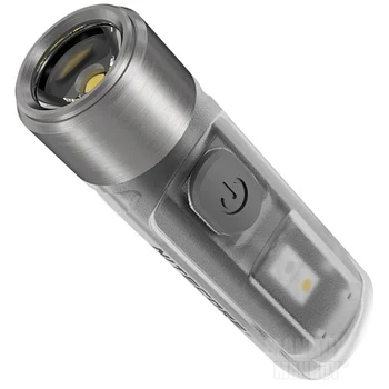 Nitecore TIKI CRI Biela + UV Svetlo Nabíjateľná LED Keylight 300 Lúmenov vstavanú Li-ion Batériu Mini Telo Ruky Baterku