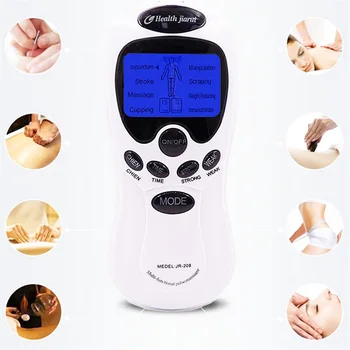 Niunew 8 Modelov Elektrické Herald Desiatky Akupunktúra EMS Masáž Digitálne Terapia Duálny Výstup Stroj Na Zadnej Krku Starostlivosť o Nohy